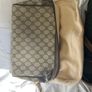 Gucci GG Supreme Canvas Shoulder Bag with Web Stripe and Interlocking G Image 7