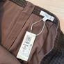 Brown Check Mini Skirt Image 3