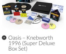 Oasis Vinyl Knebworth Boxset