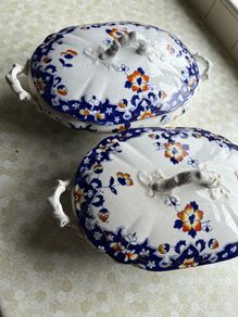 Porcelain Dinner Serving dishes