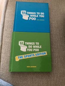 Toilet Humour Books x 2