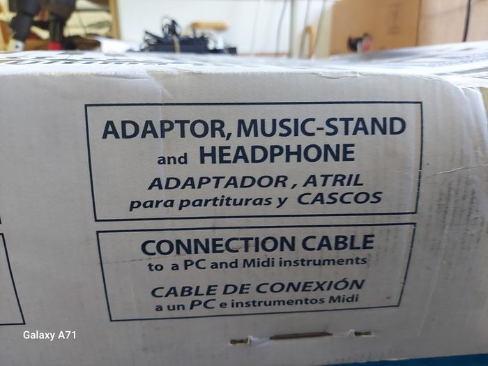 Bontempi System 5 Plus, 61 Professional key keyboard, Model No PM-746, with charger, headphones, songbooks,music sheet stand, new, never used