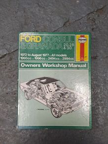 Ford Granada mk1 Haynes manual. all models