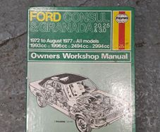 Ford Granada mk1 Haynes manual. all models