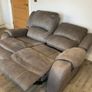 Two manual reclining two seater sofas Image 4