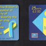 2000 Gibraltar 25 unit Disabled Persons Day (Siemens - S5 (Module 33)) Phonecard Image 2