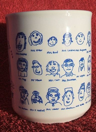 LONGRIDGE PRIMARY SCHOOL (Barnacre Primary School Longridge, Lancashire) - 2000 Millennium staff souvenir mug