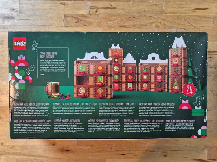LEGO 4002023 Gingerbread Houses - Rare Employee Christmas Gift - New in Box