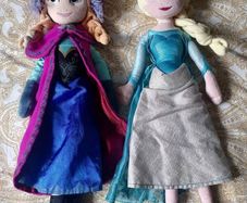 Ana and Elsa FROZEN large Plush dolls