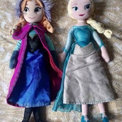 Ana and Elsa FROZEN large Plush dolls
