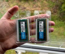 Ram Crucial 32gb Set (16gbx2) Ddr4-3200 Sodimm