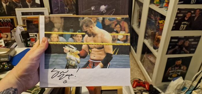 WWE Sami Zayn Autograph