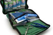 90 Piece Premium Kit Includes Eyewash, 2 x Cold (Ice) Packs and Emergency Blanket for Home, Office, Car, Caravan, Workplace, Travel - Astroplast First aid Kit Bag (FREE POSTAGE)