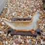 cast iron chicken bootscraper Image 4