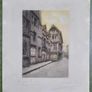 A rare trio of original etchings by Marcel Augis (pseudonym of H. Dupont). Provenence, etchings stamp.1914, rare antique art prints Image 9