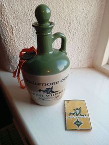 tullamore dew crock bottle empty