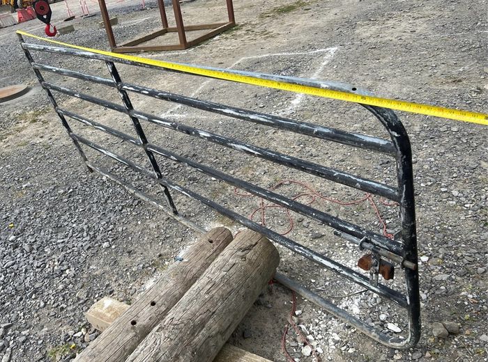 Galvanised Gates 14ft & 10ft 6