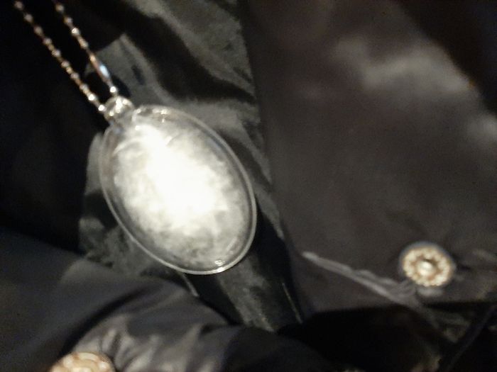 New feather jacket black tag attached