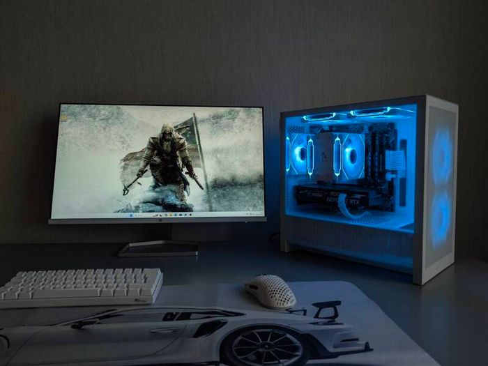 AMD Ryzen Gaming PC | 1TB NVMe | RTX 12GB | B550 | Corsair | White