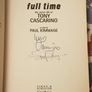 Full Time: The Secret Life Of Tony Cascarino As Told To Paul Kimmage (Signed By Both) Image 2