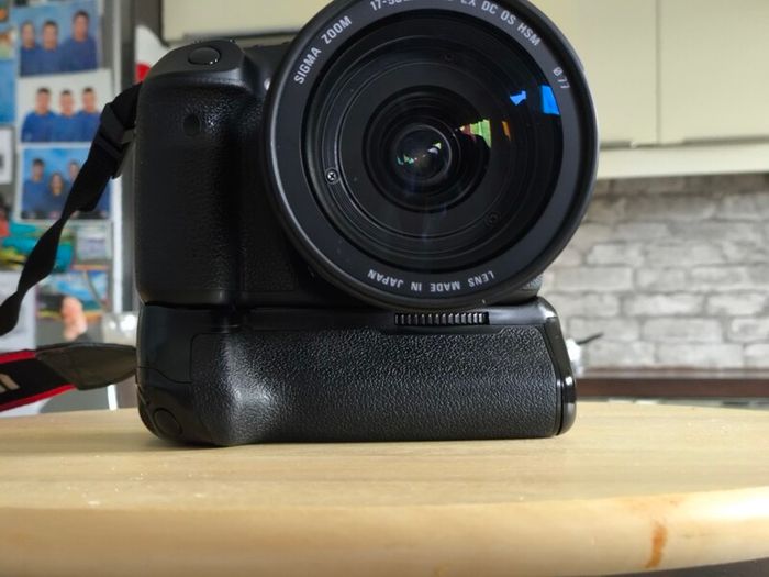 Canon 80D + grip