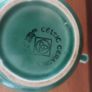 Lovely Vintage Retro Extremely Rare 70's Jade Green Milk Jug Made by Celtic Kilrush in the Fabulous and Rare Irish Earl Pattern featuring a Cherry and Foliage Motif Image 6