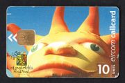 2000 Ireland 10 unit St Patrick's Festival in the year 2000 (ODS3) Call Card Used