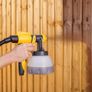 Fence & Decking paint sprayer for fences, sheds, decking or garden furniture, covers 5 m in 9 min, 1400 ml capacity, 460 W, 1.8 m hose Image 3