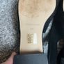 Ganni Pointed Toe Low Heel Pumps Sz 3UK 36 Black Suede Leather Acetate Heel Image 7