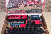 Vintage Prairie Rocket Train Set The Great Train Hold Up  O Gauge Timpo 1970's
