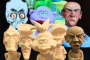 3D Printed Jeff Dunham Puppets Show Set/Individual Figurines