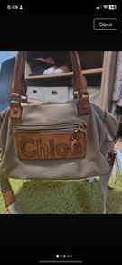 Canvas large bag  (Chloe)
