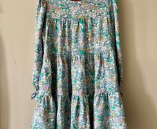 M&S viscose  dress 4/5y