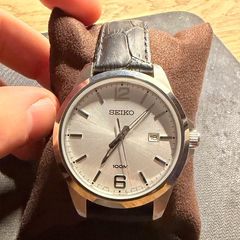 Seiko Quartz Classic Silver/Black