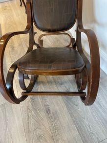 1970s Rocking chair by Luigi Crassevig from Italy