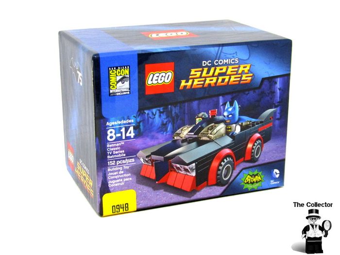 Lego Sdcc Comic Con 2014 Batman Classic Tv Series Batmobile New Sealed Box Very Rare Limited Edition Number 948 Of 1000