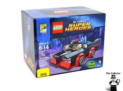 Lego Sdcc Comic Con 2014 Batman Classic Tv Series Batmobile New Sealed Box Very Rare Limited Edition Number 948 Of 1000