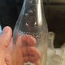 11 X Vintage Irish Clear Glass Bottles Image 9