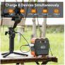 BRAND NEW 220V AC Outlet 120W Portable Power Station 98Wh 26400mAh Solar Generator Camping Outdoor Power Socket Battery Pack Image 3