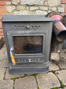 Cast Iron Solid Fuel Stove