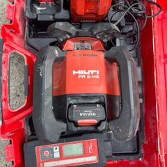 Hilti PR 2HS Rotating Laser Level Kit PRA 20 Receiver