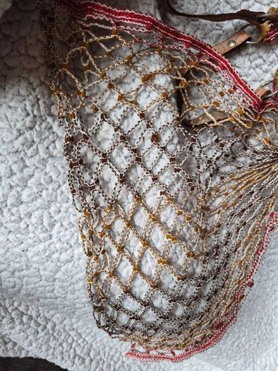 Vintage Antique Shopping Bag