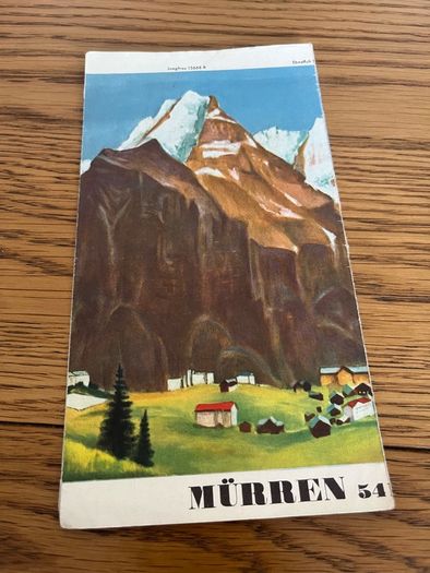 Collection of vintage tourist booklets and hotel brochures
