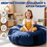 Sensory Crash Pad for Kids, Autism Crash Mat for Jumping, Climbing&Playing Crash Pad with Handles & Anti-Slip Bottom,Washable Landing Pad for Autism,Lightweight for Bedroom/Classroom/Sensory Room Image 6