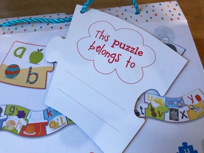 Floor ABC puzzle