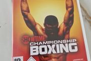 Nintendo Wii Showtime Championship Boxing