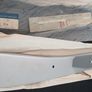 Genuine Mercedes SL R107 door chromes A1077250194 and A1077250294 Image 9
