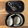 Bose QuietComfort QC Noise Cancelling Headphones Sandstone with case and cables Image 2