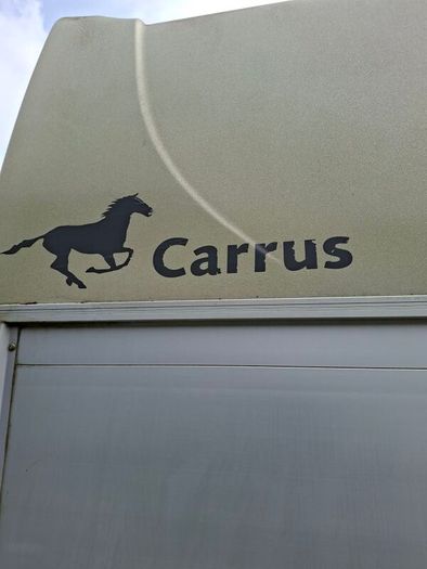 Double horsebox with front ramp for sale
