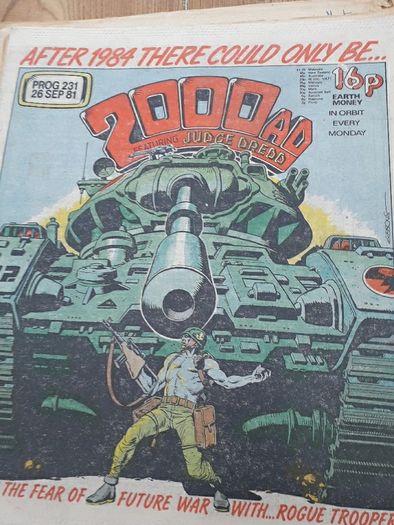 2000AD progs in the 200s.